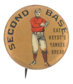Second Base Heydt's Bread Gold Bkg